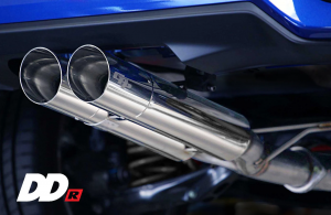 Honda Civic Performance Exhaust - GReddy - DD-R Resonated - 2017